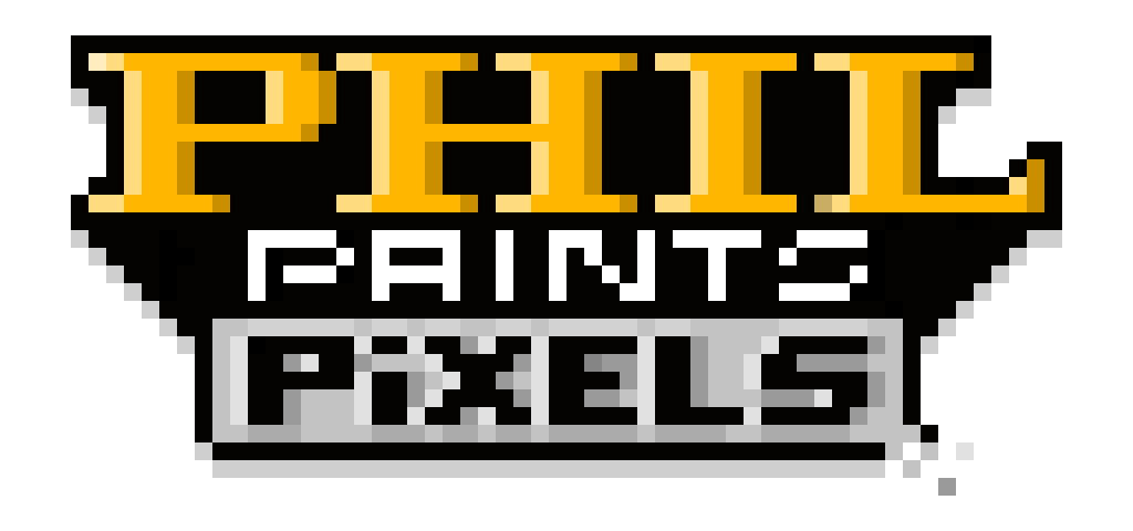 Phil Paints Pixels Logo